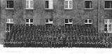 1940 and Manteuffel Kaserne is the home of the 13th Medical Replacement Training Battalion. Here, officers and men on formal parade.