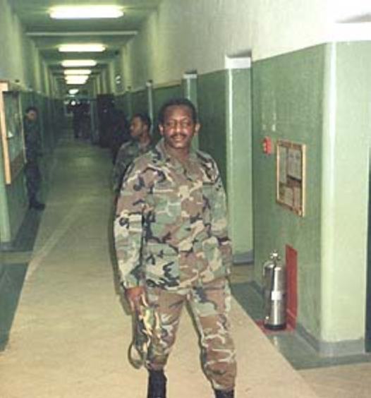 apr1303_TS10.jpg - Todd Stach - E Troop - Daley - 1986 - SGT Prescott in the e Trp barracks area.