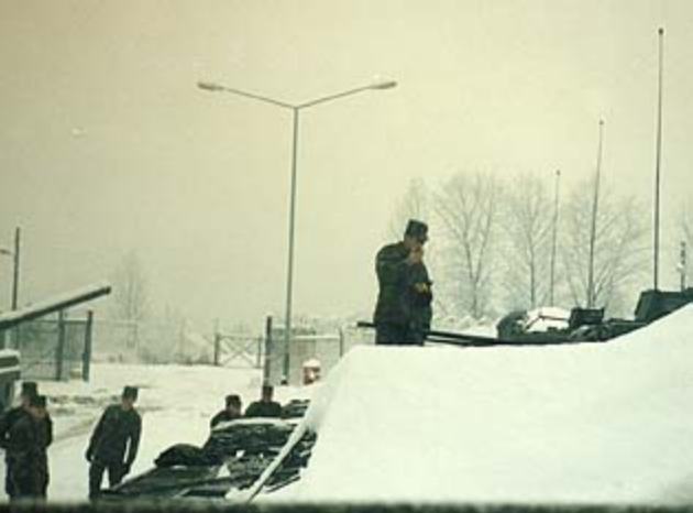 apr1303_TS28.jpg - Todd Stach - E Troop - Daley - 1985 - E Troop PMCS on the hardstand.