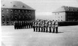 Men of the 4th Training Company of the Replacement Battalion sit for a formal portrait in 1940 Men of the 4th Training Company of the Replacement Battalion sit for a formal portrait in 1940